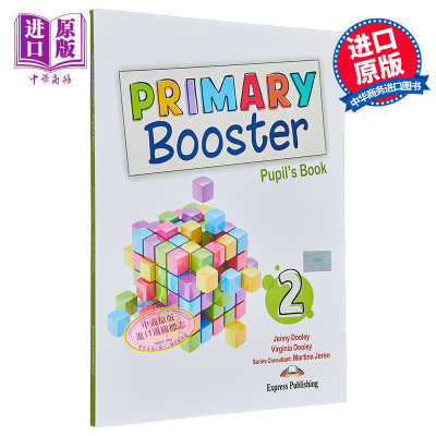 现货 小学英语加油站2 学生用书 附电子书 Primary Booster 2 Students Book with DigiBooks App 英文原版教辅练习【中商原版】