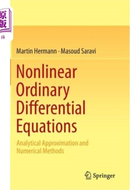 海外直订Nonlinear Ordinary Differential Equations: Analytical Approximation and Numerica 非线性常微分方程:解析逼近