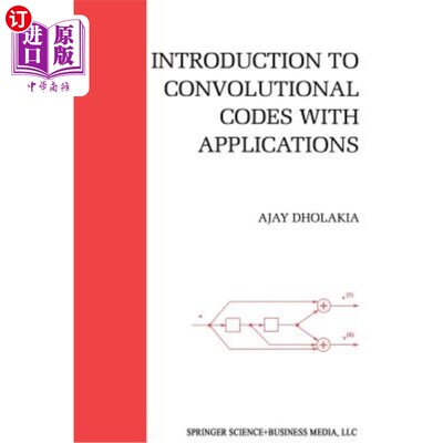 海外直订Introduction to Convolutional Codes with Applications 卷积码及其应用简介