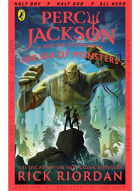 波西杰克逊2 波西 杰克逊与魔兽之海 英文原版 Percy Jackson 2 The Sea of Monsters Rick Riordan 奇幻【中商原版】