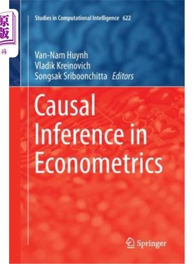 海外直订Causal Inference in Econometrics 计量经济学中的因果推理