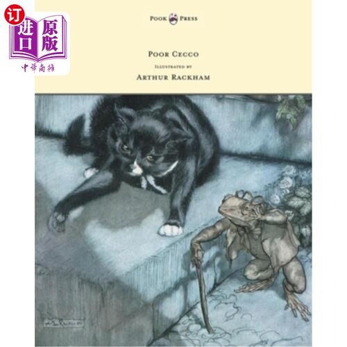 海外直订Poor Cecco - Illustrated by Arthur Rackham 可怜的塞科-亚瑟·拉卡姆的插图