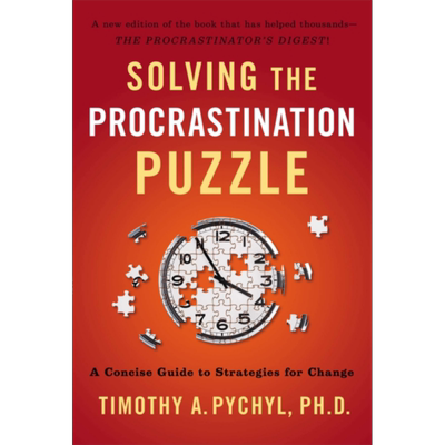 战胜拖延症 英文原版 Solving the Procrastination Puzzle Timothy A Pychyl 自我提升【中商原版】