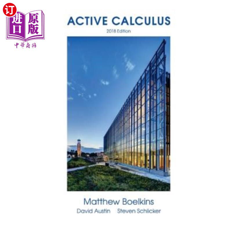 海外直订Active Calculus 2018: Single Variable 主动微积分2018：单变量