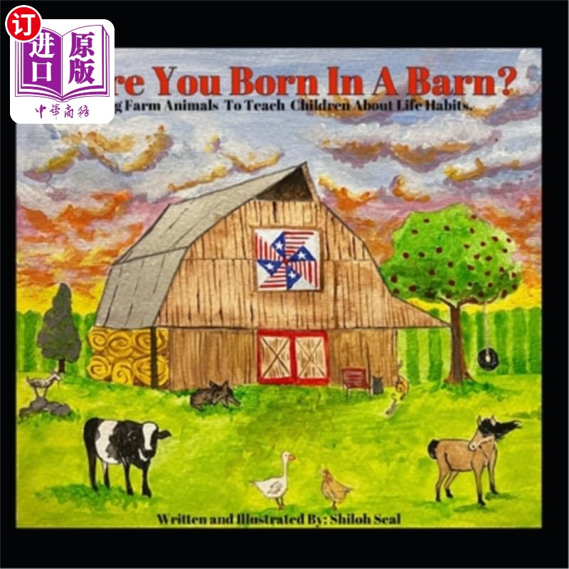海外直订Were You Born In A Barn?: Using Farm Animals To Teach Children About Daily Life  你是出生在谷仓里吗?:用农场