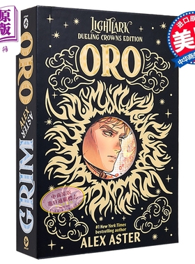 预售 决斗王冠版 浪漫爱情故事 Lightlark Saga豪华配套书 亚历克斯阿斯特 Grim and Oro 英文原版 Alex Aster【中商原版】