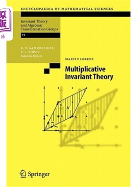 海外直订Multiplicative Invariant Theory 乘法不变量理论
