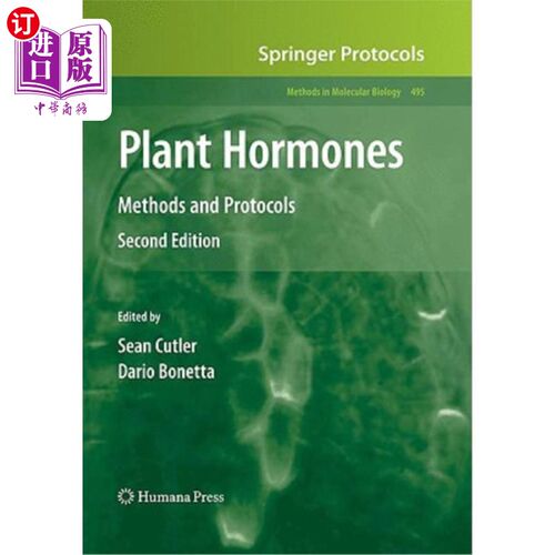 海外直订Plant Hormones: Methods and Protocols 植物激素:方法和方案