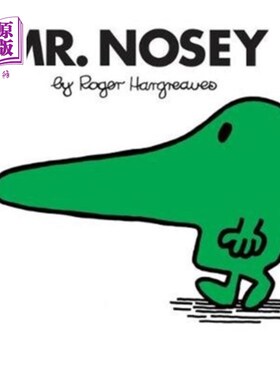 海外直订Mr. Nosey 大鼻子的先生