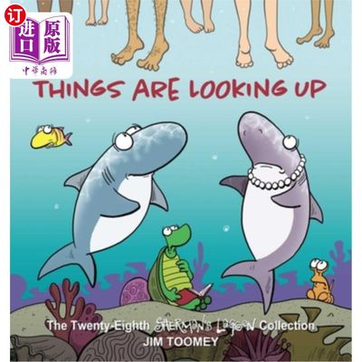 海外直订Things Are Looking Up: The Twenty-Eighth Sherman's Lagoon Collection Volume 28 事情正在好转:第二十八谢尔曼