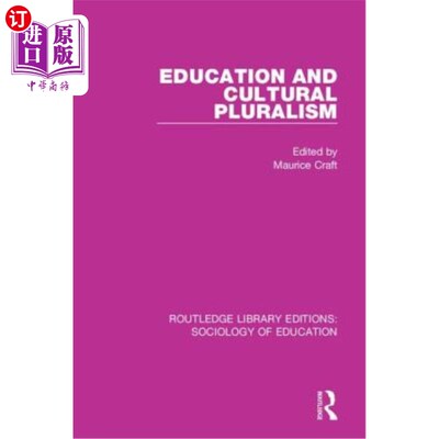 海外直订Education and Cultural Pluralism 教育与文化多元主义