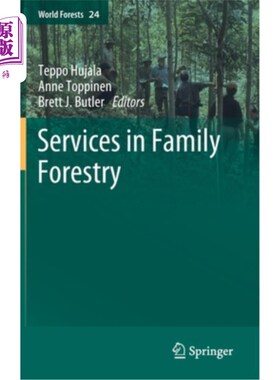 海外直订Services in Family Forestry 家庭林业服务