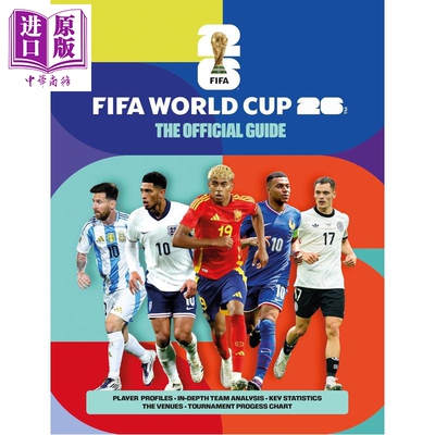 预售 2026年FIFA世界杯 官方指南 FIFA World Cup 26 The Official Guide 英文原版 Keir Radnedge【中商原版】