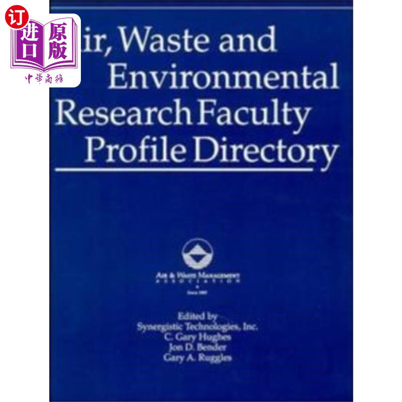 海外直订Air, Waste and Environmental Research Faculty Pr... 空气、废物和环境研究学院简介目录