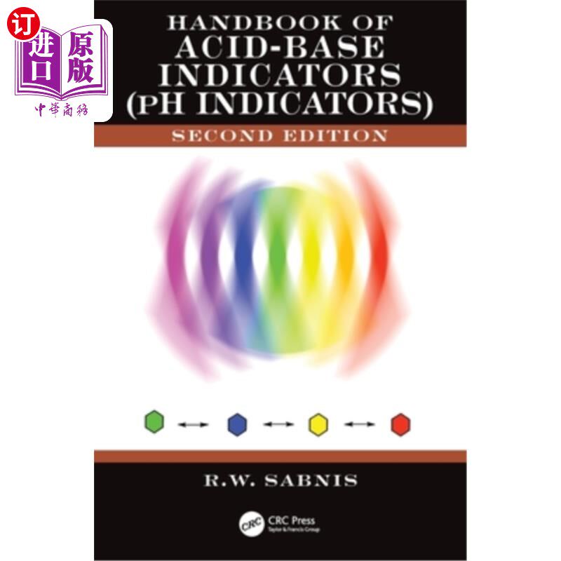 海外直订Handbook of Acid-Base Indicators (pH Indicators) 酸碱指示剂（pH指示剂）手册
