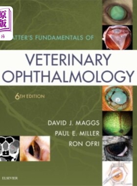 海外直订医药图书Slatter's Fundamentals of Veterinary Ophthalmolo... 斯莱特兽医眼科学基础