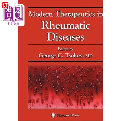 海外直订医药图书Modern Therapeutics in Rheumatic Diseases 风湿病的现代疗法