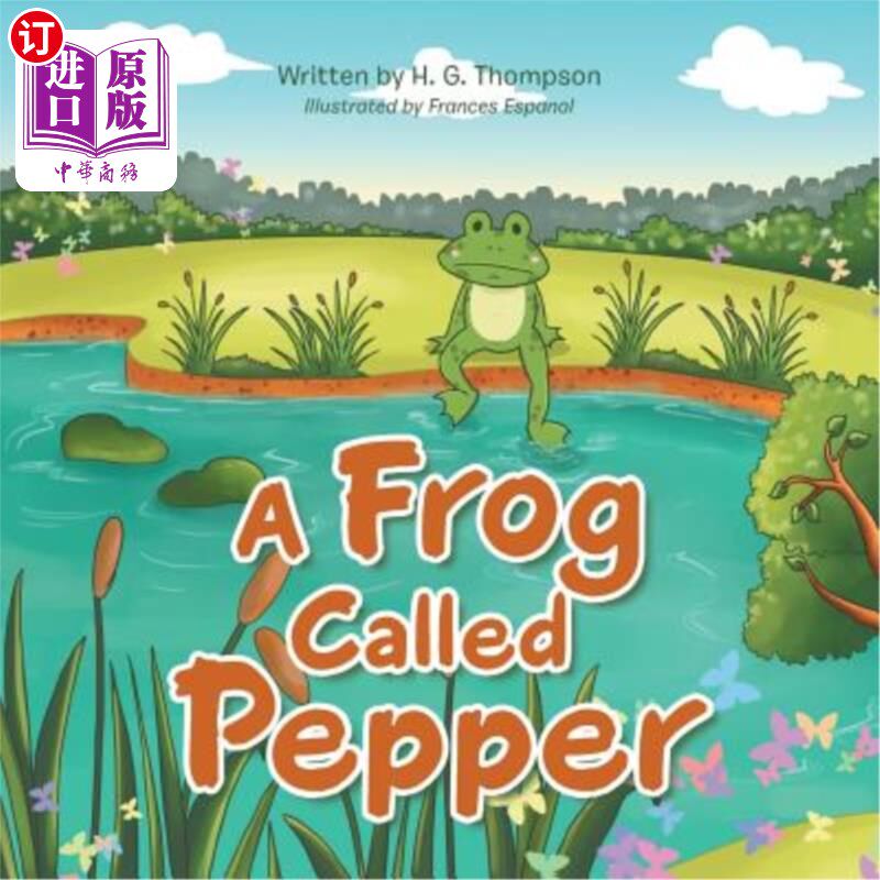 海外直订A Frog Called Pepper 一种叫胡椒的青蛙