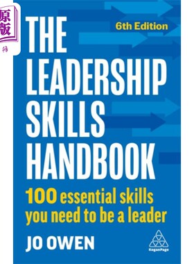 领导力手册 第6版 成为领导需要的100项基本技能 The Leadership Skills Handbook 英文原版 Jo Owen【中商原版】