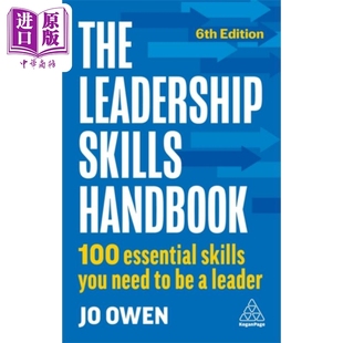 预售 领导力手册 第6版 成为领导需要的100项基本技能 The Leadership Skills Handbook 英文原版 Jo Owen【中商原版】