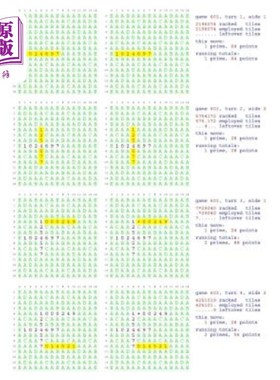 海外直订Prime Scrabble Examples 601-650 基本拼字示例601-650