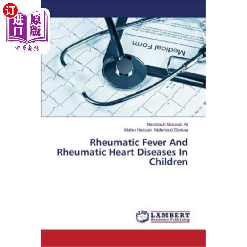 海外直订医药图书Rheumatic Fever and Rheumatic Heart Diseases in Children 儿童风湿热和风湿性心脏病