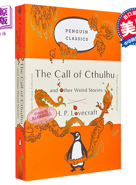现货 克苏鲁的呼唤和其他 毛边本 英文原版 The Call of Cthulhu 【中商原版】Penguin Orange Collection H. P. Lovecraft