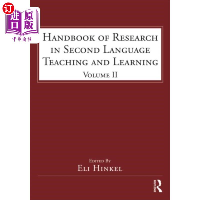 海外直订Handbook of Research in Second Language Teaching... 第二语言教学与学习研究手册