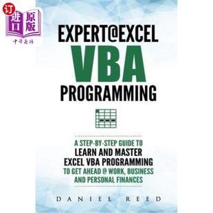 Master Excel Programming 海外直订Expert and Learn VBA Guide 专家@excel Step