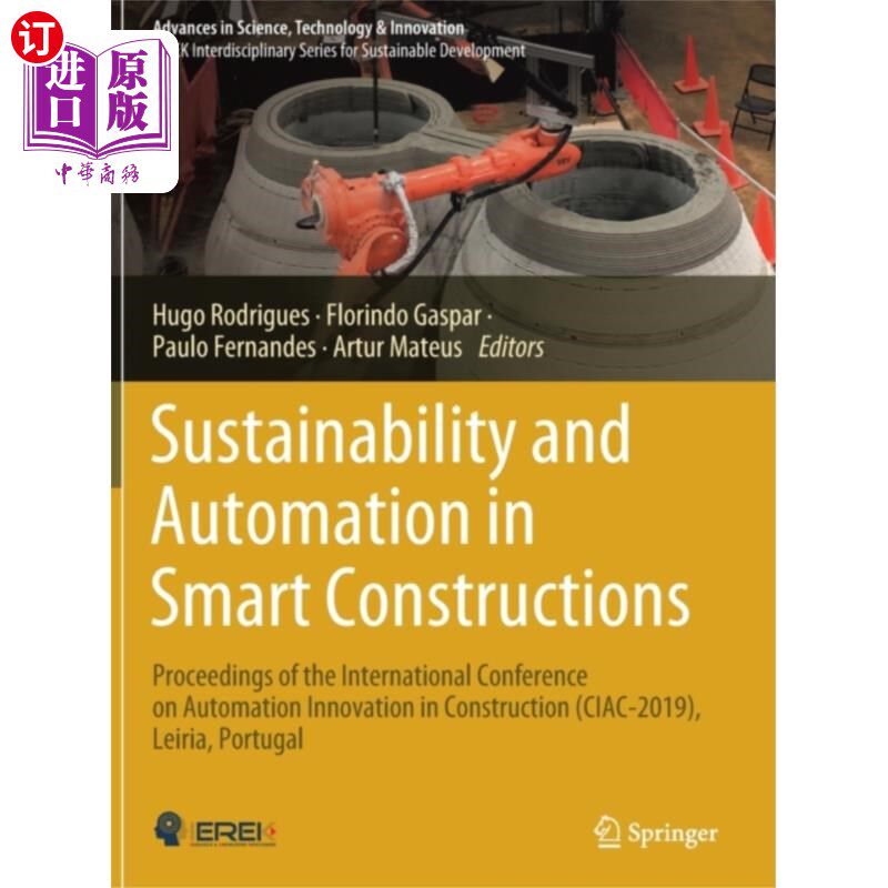 海外直订Sustainability and Automation in Smart Construct... 智能建筑中的可持续性和自动化