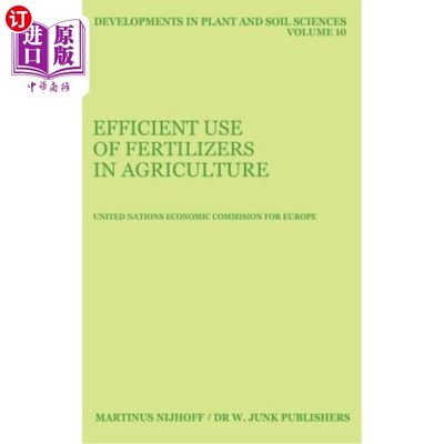 海外直订Efficient Use of Fertilizers in Agriculture 农业中肥料的有效利用