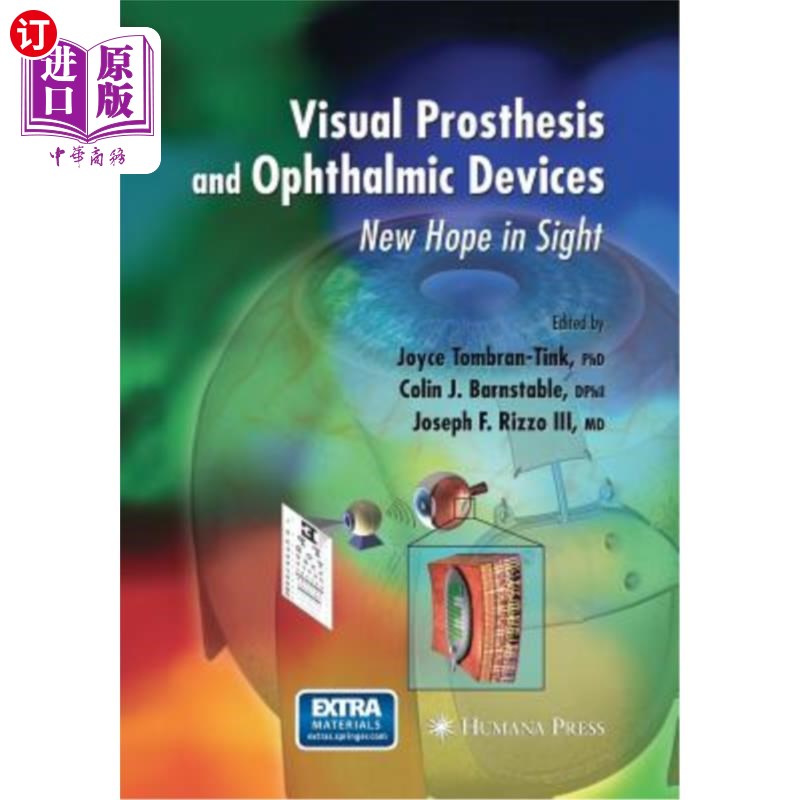 海外直订医药图书Visual Prosthesis and Ophthalmic Devices: New Hope in Sight 视觉假肢和眼科设备：新希望在望