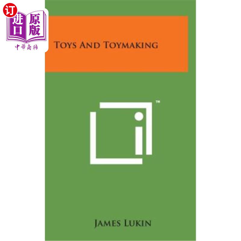 海外直订Toys and Toymaking 玩具和玩具制造