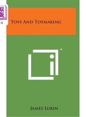 海外直订Toys and Toymaking 玩具和玩具制造