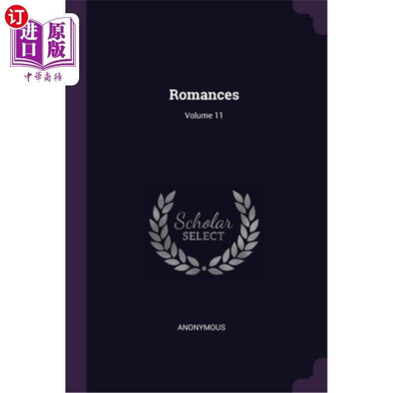 海外直订Romances; Volume 11 浪漫;卷11