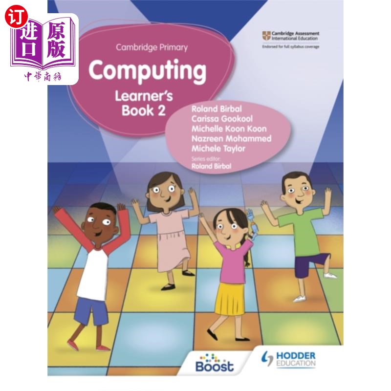 海外直订Cambridge Primary Computing Learner's Book Stage... 剑桥初级计算机学习教材第二阶段