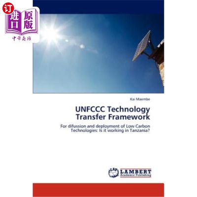 海外直订UNFCCC Technology Transfer Framework 《气候公约》技术转让框架