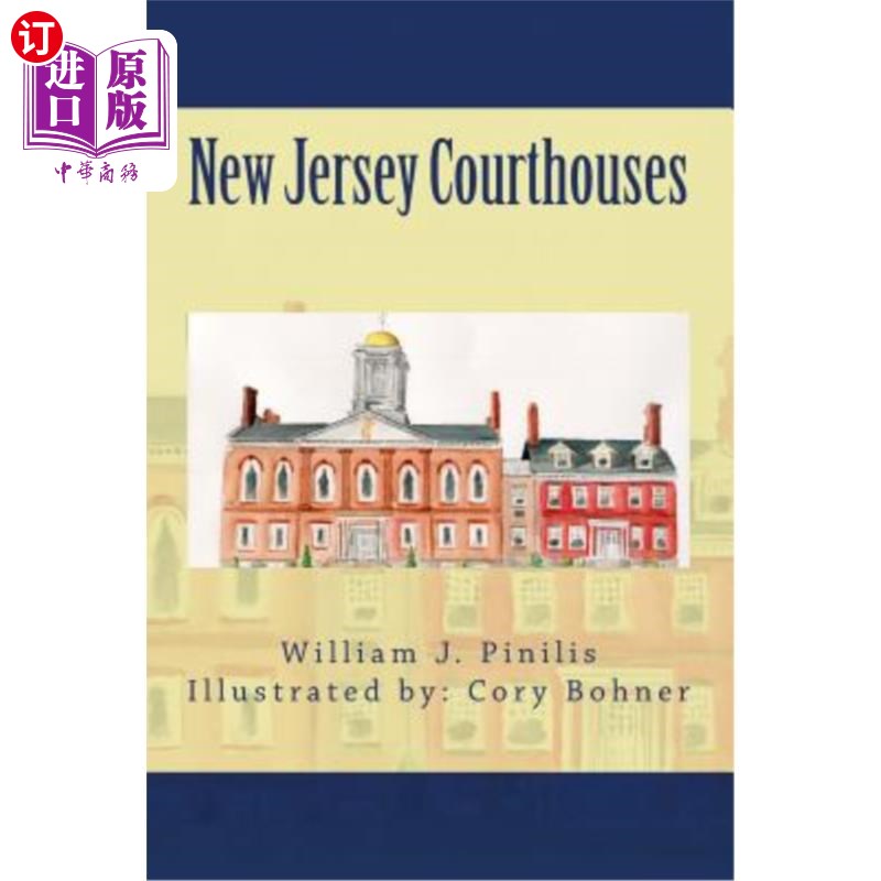 海外直订New Jersey Courthouses 新泽西州法院