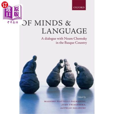 海外直订Of Minds and Language: A Dialogue with Noam Chomsky in the Basque Country 思想与语言：与诺姆·乔姆斯基在巴斯