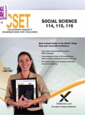 海外直订Cset Social Science (114, 115, 116) CSET社会科学（114、115、116）
