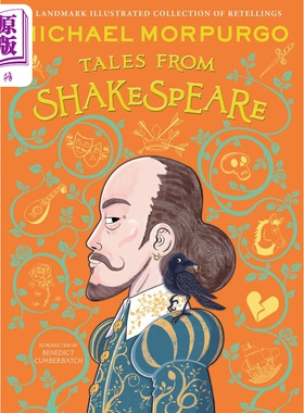 莎士比亚故事集 10位绘者插画版Michael Morpurgos Tales from Shakespeare 英文原版进口 儿童经典故事小初文学【中商原版】