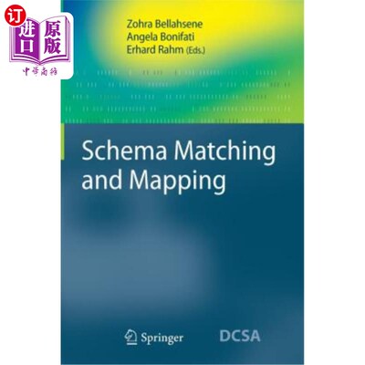 海外直订Schema Matching and Mapping 模式匹配与映射