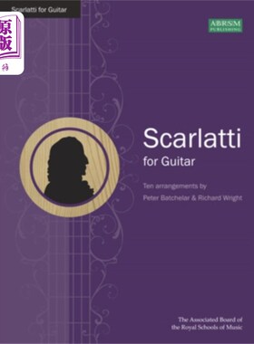 海外直订Scarlatti for Guitar 斯卡拉蒂的吉他