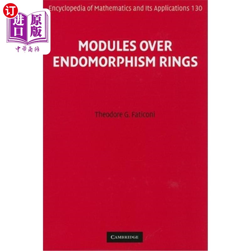 海外直订Modules over Endomorphism Rings自同态环上的模-封面