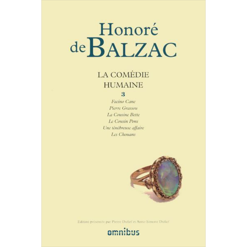 现货 巴尔扎克人间喜剧 卷3 La comedie humaine Tome 3 Honore de Balzac 法文原版【中商原版】