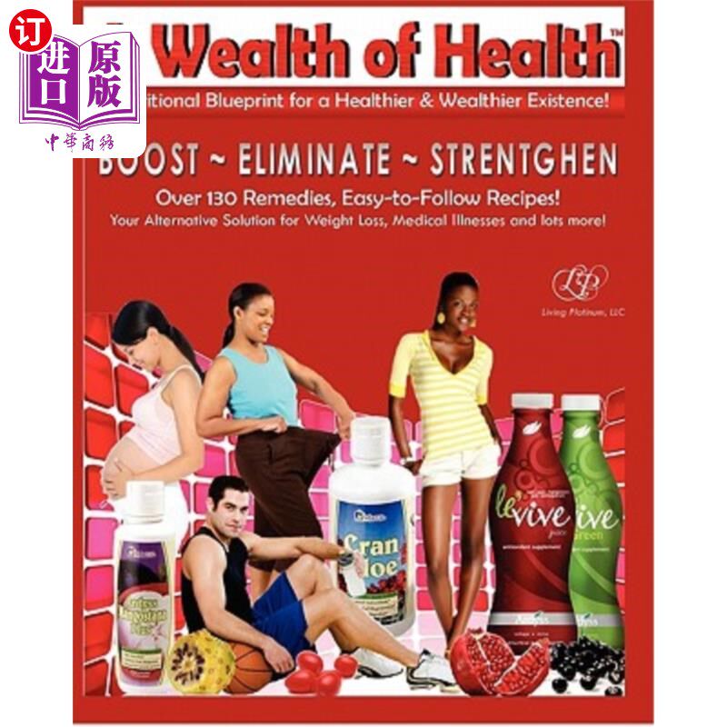 海外直订医药图书Nutritional Blueprint for a Healthier & Wealthier Existence: The Living Platinum 健康富足的营养蓝图