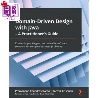 海外直订Domain-Driven Design with Java - A Practitioner's Guide: Create simple, elegant, 用Java进行领域驱动设计——