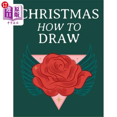 海外直订Christmas How To Draw: Holiday Inspired Tatoos Sketchbook Makeup Chart Book & Ta 圣诞节如何绘制:假日灵感纹