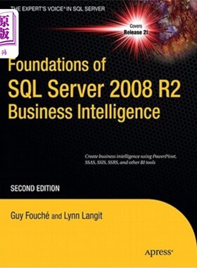 海外直订Foundations of SQL Server 2008 R2 Business Intelligence SQL Server 2008 R2商业智能基础