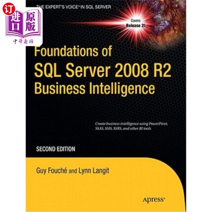 海外直订Foundations of SQL Server 2008 R2 Business Intelligence SQL Server 2008 R2商业智能基础